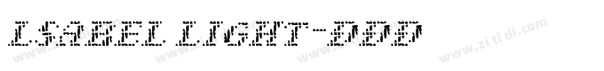 lsabel light字体转换 lsabel light字体转换